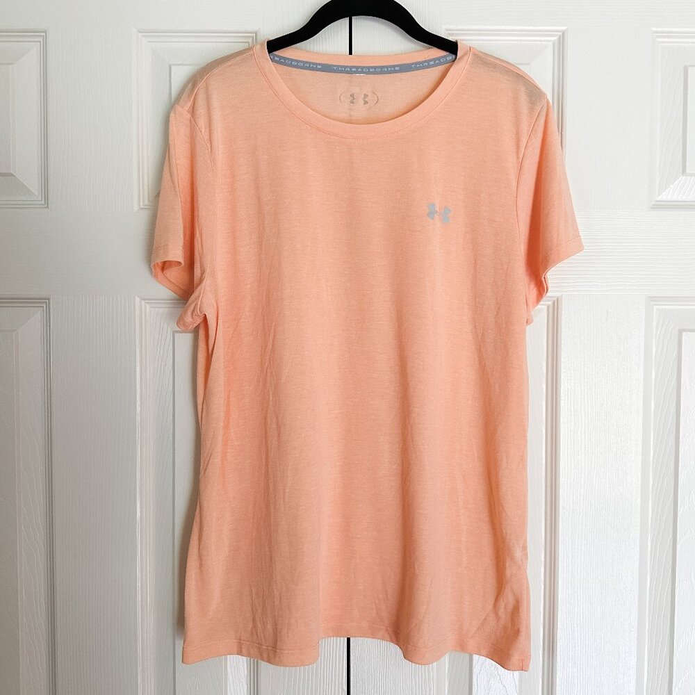 Women's Under Armour T-Shirt - Orange Size XL